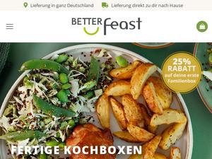 Betterfeast.de Gutscheine & Cashback im September 2023