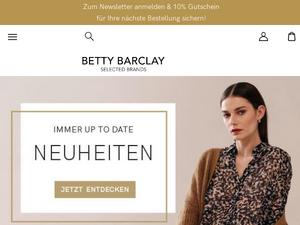 Bettybarclay.com Gutscheine & Cashback im April 2024