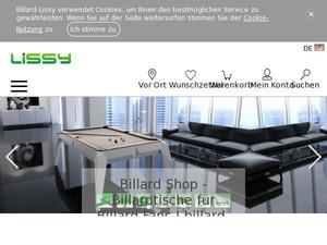 Billard-lissy.de Gutscheine & Cashback im Mai 2022 Billard-lissy.de Gutscheine & Cashback im Mai 2022