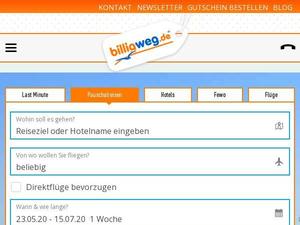 Billigweg.de Gutscheine & Cashback im Mai 2022 Billigweg.de Gutscheine & Cashback im Mai 2022