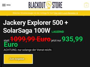 Blackout.store Gutscheine & Cashback im April 2024