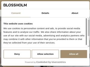 Blossholm Gutscheine & Cashback im Mai 2025 Blossholm Gutscheine & Cashback im Mai 2025