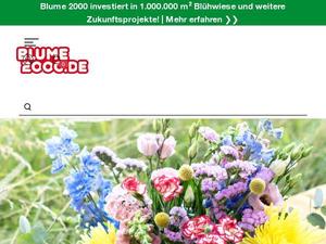 Blume2000.de Gutscheine & Cashback im September 2023