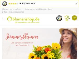 Blumenshop.de Gutscheine & Cashback im September 2023