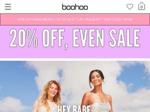 Boohoo.com Gutscheine & Cashback im April 2024