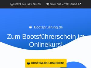 Bootspruefung.de Gutscheine & Cashback im November 2022