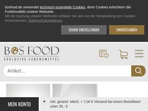 Bosfood.de Gutscheine & Cashback im April 2024