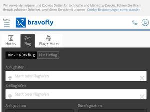 Bravofly.de Gutscheine & Cashback im September 2023