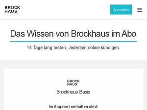Brockhaus.de Gutscheine & Cashback im April 2023