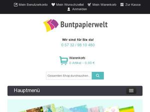 Buntpapierwelt.de Gutscheine & Cashback im April 2024