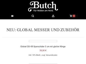 Butch.de Gutscheine & Cashback im Februar 2023 Butch.de Gutscheine & Cashback im Februar 2023