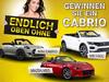 Cabrio Gewinnspiel Gutscheine & Cashback im April 2024