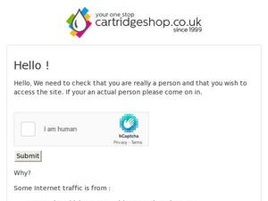 Cartridgeshop.co.uk voucher and cashback in September 2023