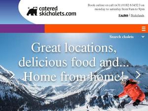 Cateredskichalets.com voucher and cashback in May 2022