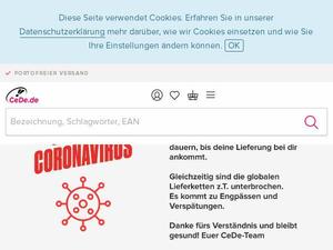 Cede.de Gutscheine & Cashback im März 2023 Cede.de Gutscheine & Cashback im März 2023