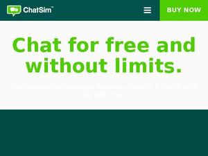 Chatsim.com Gutscheine & Cashback im März 2023 Chatsim.com Gutscheine & Cashback im März 2023