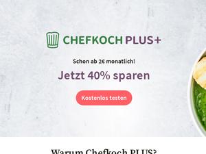 Chefkoch.de Gutscheine & Cashback im Oktober 2023