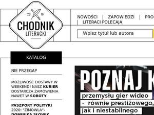 Chodnikliteracki.pl Kupony i Cashback listopad 2023