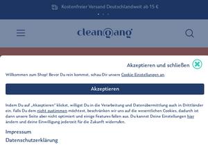 Cleangang.de Gutscheine & Cashback im März 2023 Cleangang.de Gutscheine & Cashback im März 2023