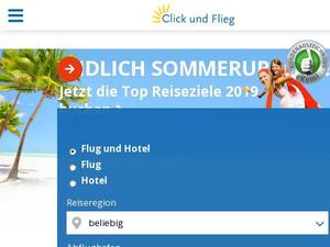 Clickundflieg.com Gutscheine & Cashback im Januar 2021 Clickundflieg.com Gutscheine & Cashback im Januar 2021