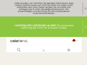 Colorland.com voucher and cashback in September 2023 Colorland.com voucher and cashback in September 2023
