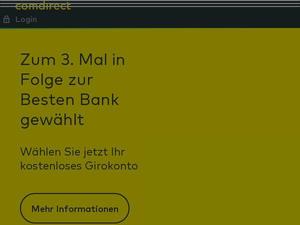 Comdirect.de Gutscheine & Cashback im April 2024