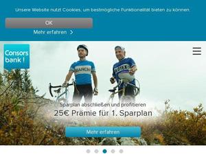 Consorsbank.de Gutscheine & Cashback im April 2021 Consorsbank.de Gutscheine & Cashback im April 2021