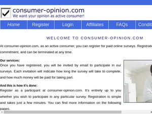 Consumer-opinion.com Gutscheine & Cashback im Juli 2022 Consumer-opinion.com Gutscheine & Cashback im Juli 2022