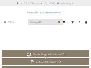 Cotton-art.de Gutscheine & Cashback im Juli 2022 Cotton-art.de Gutscheine & Cashback im Juli 2022