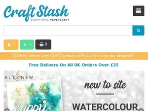 Craftstash.co.uk voucher and cashback in May 2022