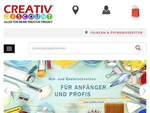 Creativ-discount.de Gutscheine & Cashback im März 2023 Creativ-discount.de Gutscheine & Cashback im März 2023