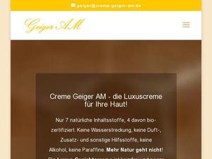 Creme-geiger-am.de Gutscheine & Cashback im Mai 2022