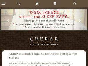 Crerarhotels.com voucher and cashback in May 2022