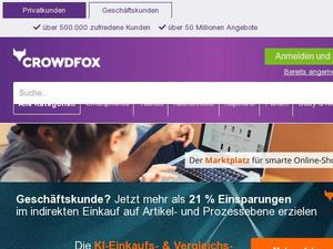 Crowdfox.com Gutscheine & Cashback im Dezember 2022