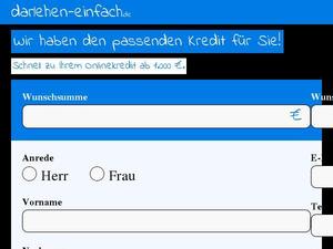 Darlehen-einfach.de Gutscheine & Cashback im März 2023 Darlehen-einfach.de Gutscheine & Cashback im März 2023