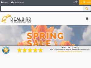 Dealbird.de Gutscheine & Cashback im April 2024