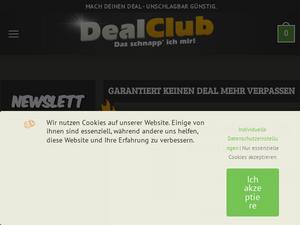 Dealclub.de Gutscheine & Cashback im September 2023