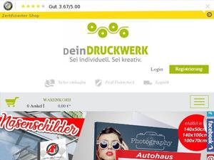 Deindruckwerk.de Gutscheine & Cashback im September 2023 Deindruckwerk.de Gutscheine & Cashback im September 2023