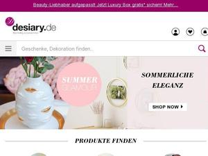 Desiary.de Gutscheine & Cashback im Mai 2022 Desiary.de Gutscheine & Cashback im Mai 2022