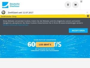 Deutsche-glasfaser.de Gutscheine & Cashback im März 2023 Deutsche-glasfaser.de Gutscheine & Cashback im März 2023