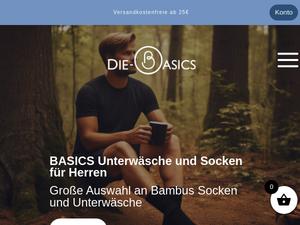 Die-basics.de Gutscheine & Cashback im Mai 2024