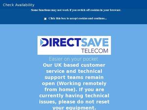 Directsavetelecom.co.uk voucher and cashback in May 2022