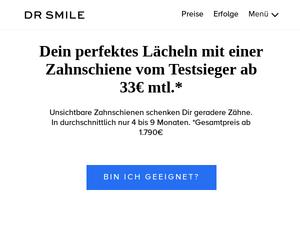 Drsmile.de Gutscheine & Cashback im April 2024