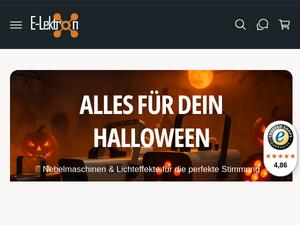 E-lektron Gutscheine & Cashback im Oktober 2025