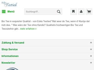Eckis-teetied.de Gutscheine & Cashback im April 2024