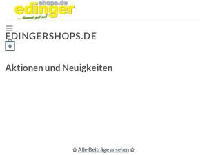 Edingershops.de Gutscheine & Cashback im März 2021 Edingershops.de Gutscheine & Cashback im März 2021