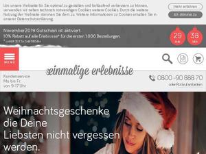 Einmalige-erlebnisse.de Gutscheine & Cashback im März 2023 Einmalige-erlebnisse.de Gutscheine & Cashback im März 2023