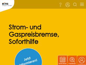 Eins.de Gutscheine & Cashback im Oktober 2023 Eins.de Gutscheine & Cashback im Oktober 2023