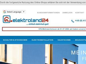 Elektroland24.de Gutscheine & Cashback im Mai 2022