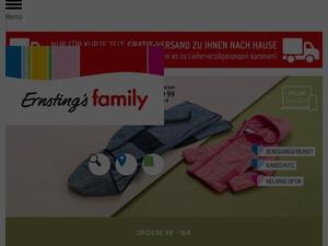 Ernstings-family.de Gutscheine & Cashback im April 2023